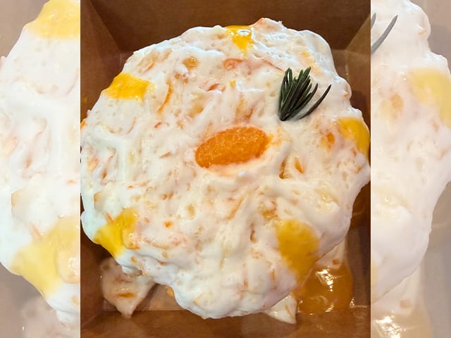 Orange Cream Cake (Slice).